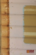 Několik vrstev barvy