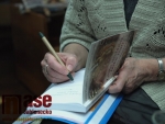 Beseda s kandidátkou na prezidenta ČR Táňou Fischerovou v knihkupectví Serius v Jablonci nad Nisou.