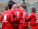 FK Jiskra Mšeno - Sokol Lhota pod Libčany 2:0 (0:0), radost po první brance.