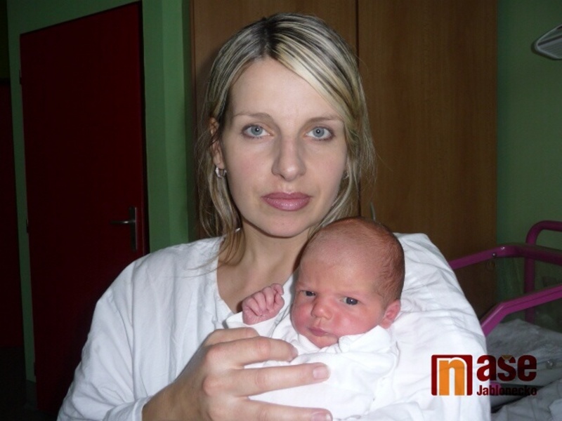 Blanka Fejfarová se svou dcerou Sofií Fejfarovou, která byla prvním miminkem narozeným v roce 2011.