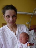 Malá Alena Eliášová se narodila 17. prosince 2010.