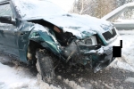 Nehoda řidičů Škody Felicie a Dacie Logan v Lučanech nad Nisou