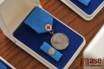 Předávání zlatých a stříbrných medailí 