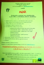 Program Maxík v tanvaldském mateřském centru Maják