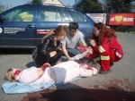 V Jablonci nad Nisou proběhla dopravně preventivní akce zaměřená na poskytování první pomoci