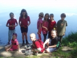 Svobodná základní škola na výletě u Máchova jezera