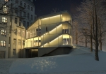 Studie přístavby - Cuboid Architekti Praha