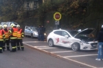 Dopravní nehoda dvou vozidel na křižovatce ulic Skřivánčí a Vodní v Jablonci nad Nisou