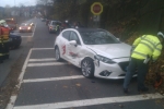 Dopravní nehoda dvou vozidel na křižovatce ulic Skřivánčí a Vodní v Jablonci nad Nisou