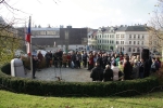 Pietní akt u příležitosti 17. listopadu u pomníku Bojovníkům za svobodu vlasti a Obětem bezpráví v Jablonci nad Nisou