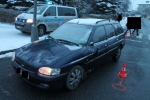 Nehoda v ulici Rýnovická v Jablonci nad Nisou, při které řidič srazil 86 letého chodce