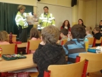Beseda policistů se žáky Základní školy v Albrechticích v Jizerských horách