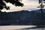 Koncert Komorního orchestru Quattro na mole jablonecké přehrady