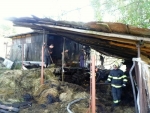 Požár zahradního domku v obci Tanvald - Šumburk