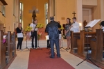 Koncert Dechové harmonie a jejích hostů v jabloneckém kostele Nejsvětějšího Srdce Ježíšova