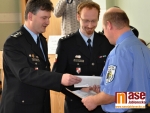 Slavnostní předání medailí nejlepším policistům