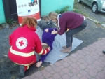 Dopravně preventivní akce nazvaná Chraň život svůj i ostatních, která probíhala v Jablonci nad Nisou