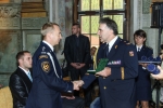 Předávání medailí Hasičského záchranného sboru České republiky