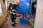 Taktické cvičení složek Integrovaného záchranného systému, jehož námětem byl požár ve Vazební věznici Liberec+