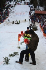 Lety na saních v Plavech 2015