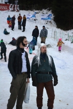 Lety na saních v Plavech 2015