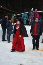 Lety na saních v Plavech 2015