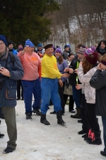 Lety na saních v Plavech 2015