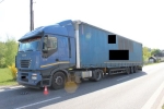 Nehoda osobního auta s kamionem v Lučanech nad Nisou