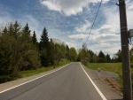 Opravená silnice z Horního Polubného do Kořenova