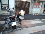 Havárie motorky a osobního auta v Jablonci nad Nisou - Vrkoslavice