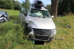 Nehoda dvou vozidel v Tanvaldě v ulici Údolí Kamenice