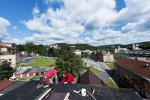 Pohledy na Dolní Tanvald z nové střechy čp. 299