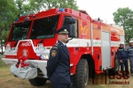 Předávání hasičského vozu na Příchovicích