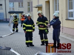 Prověřovací cvičení jednotek SDH podniku ABB s.r.o., Elektro-Praga a HZS LK