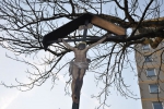 Opravený křížek ve Vysoké ulici v Jablonci nad Nisou
