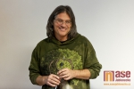 Známý astrolog Milan Gelnar při besedě v novém Envirocentru v Plavech