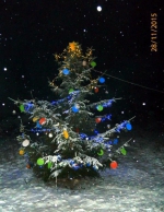 Rozsvícení vánočního stromku v Jindřichově 2015
