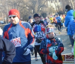 Silvestrovský běh na přehradě 2015