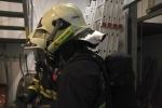 prověřovací cvičení hasičů z Liberce na jabloneckém polygonu