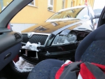 Nehoda několika aut v Janově nad Nisou, při které byla vážně zraněna 63letá chodkyně