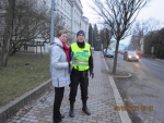 Policisté předávali předměty s reflexními prvky - Česká Lípa