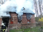 Požár domu Jindřichovice pod Smrkem