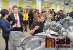 Prezentace robota YuMi ve výrobním závodě ABB Elektro-Praga v Jablonci nad Nisou