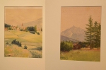 Vernisáž výstavy Frant. Holubec a Mart. J. Pouzar - kresby a malby v Rychnově nad Nisou