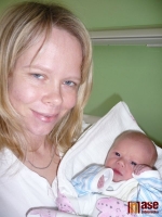 Ondrášek Erben se narodil Kateřině Cicejové 8. března 2011.