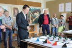 Představení medaile vyražené ke 150. výročí města Jablonec nad Nisou nesoucí nápis Gratias Tibi Ago