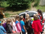 Děti na táboře v Janově nad Nisou poučil tým bezpečnosti o chování na silnicích