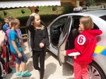 Děti na táboře v Janově nad Nisou poučil tým bezpečnosti o chování na silnicích