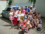 Skupinka dětí z příměstského tábora navštívila policisty na obvodním oddělení Jablonec nad Nisou