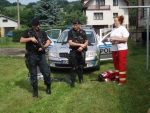 Policisté a zástupkyně ČCK Jablonec na příměstském táboře v Zásadě